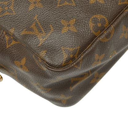 Louis Vuitton Monogram True Toilet 28 Second Bag/Clutch Bag M47522 Brown Leather