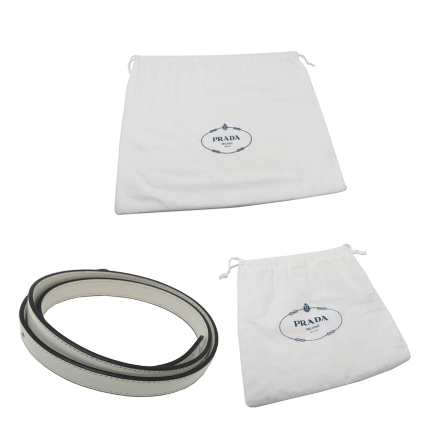 Leather Prada Shoulder Bag