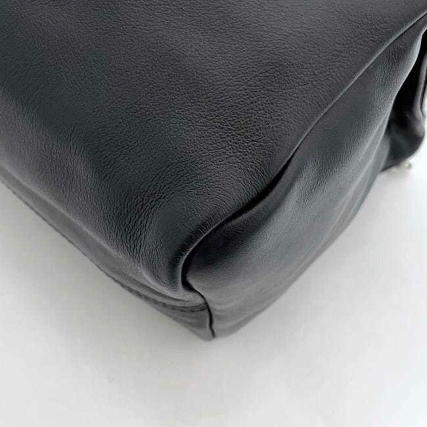 Givenchy Shoulder Bag Mini F-22861 Black Leather Ef E 0147 Givenchy Chain Long Crossbody Box Patch
