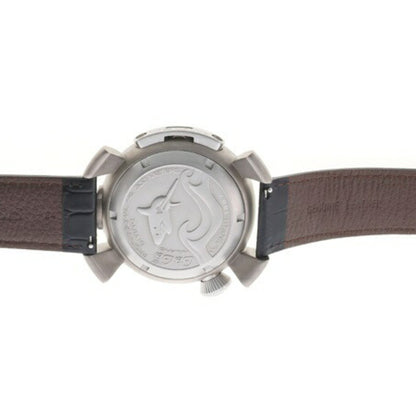 Gaga Milano Manuale Diving 48Mm 5040.4 Black Blue Automatic Watch A-158399