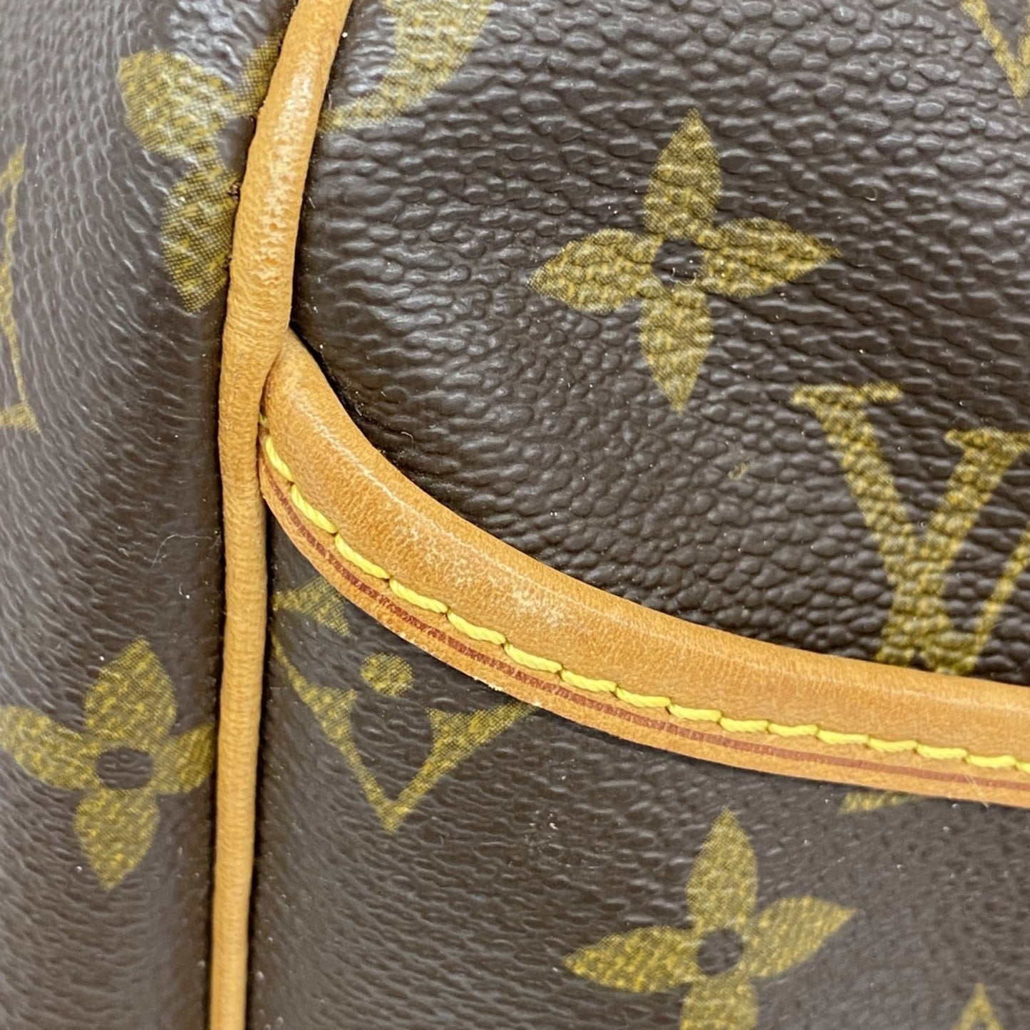 Louis Vuitton Monogram Deauville Handbag M47270 Brown