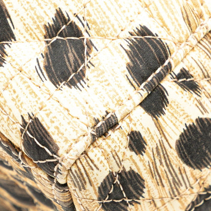 Christian Dior Dior Lady Cannage Leopard Print Handbag/Shoulder Bag