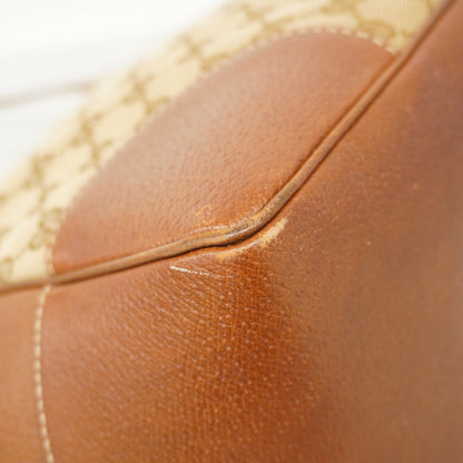 Gucci Gg Canvas Tote Bag 323671 Brown Champagne