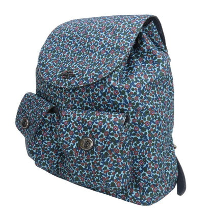Coach Backpack/Daypack F59434 Nylon Leather Blue Navy Backpack