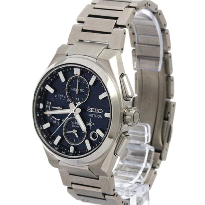 Seiko Astron Nexter Radio Wave Control Solar Steel Watch Sbxc161(5X83-0Ae0) Mint Con
