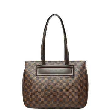 Louis Vuitton Damier Parioli Pm Handbag Tote Bag N51123 Brown Leather