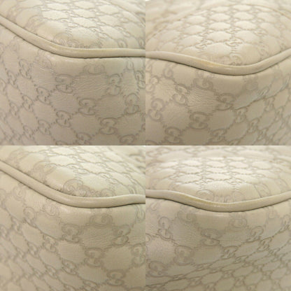 Gucci 353119 Guccissima Leather Ivory Handbag 1142Gucci