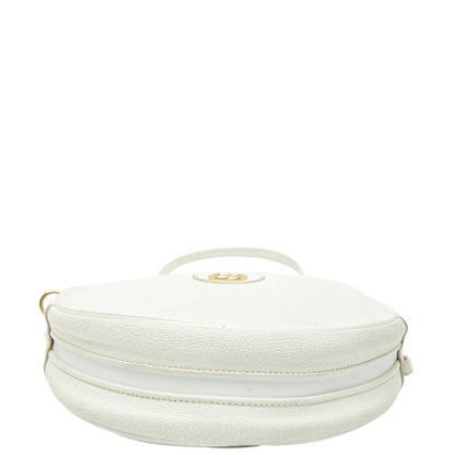 Gucci Old Crossbody Shoulder Bag 007 37 5575 White Leather