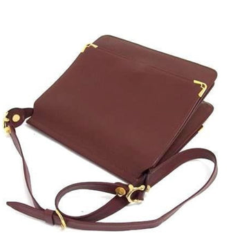 Cartier Shoulder Bag Must Line - Bordeaux Leather