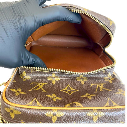 Louis Vuitton Amazon Monogram Leather Mini Shoulder Bag/Pochette Brown 41173