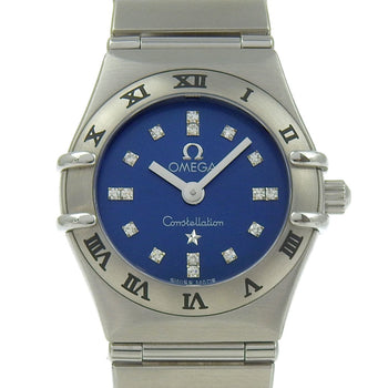 Omega Constellation Mini Watch Cindy Crawford Limited To 1999 Pieces 1563.86 Stainless Steel X