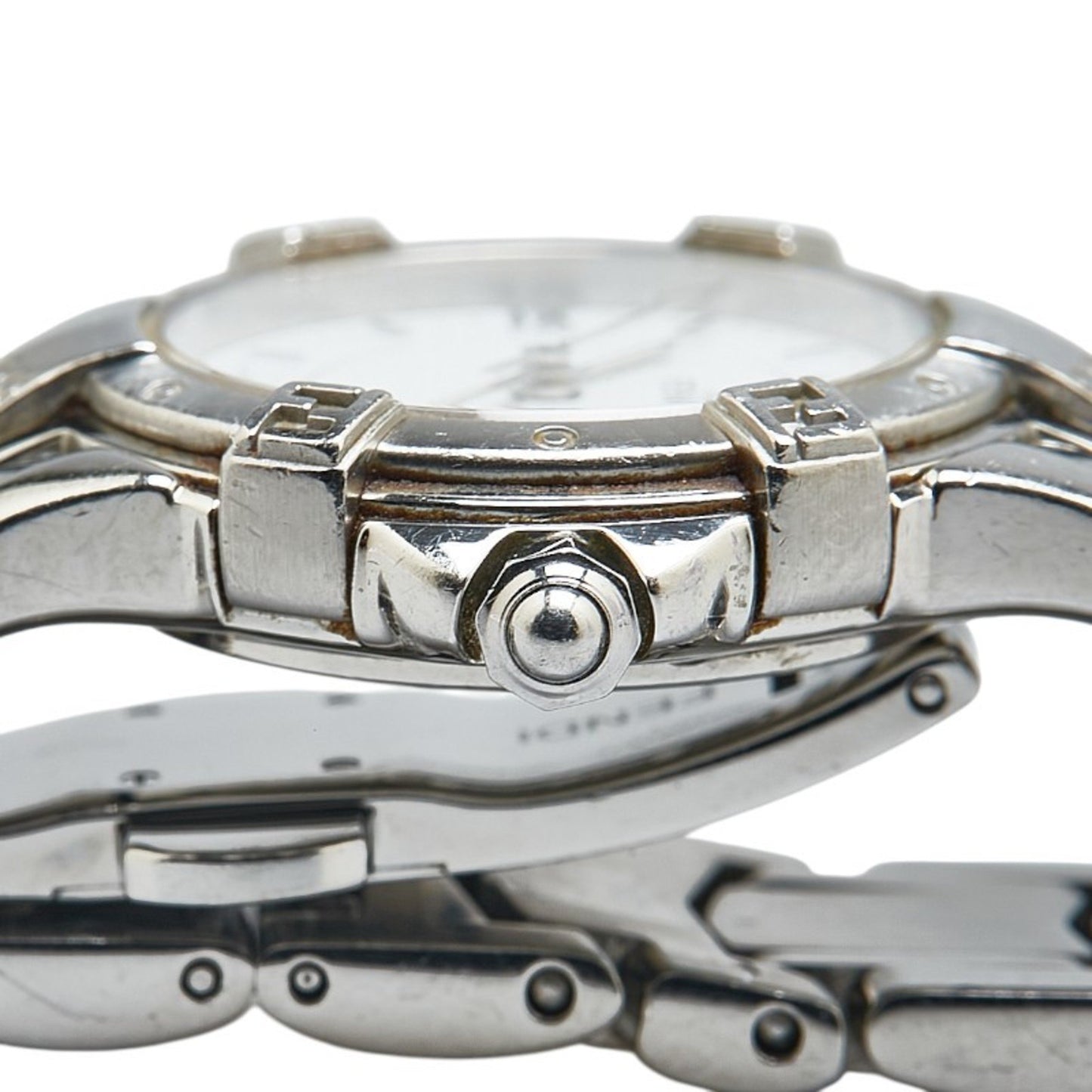 Fendi Horology Watch 3500L Quartz White Dial Stainless Steel