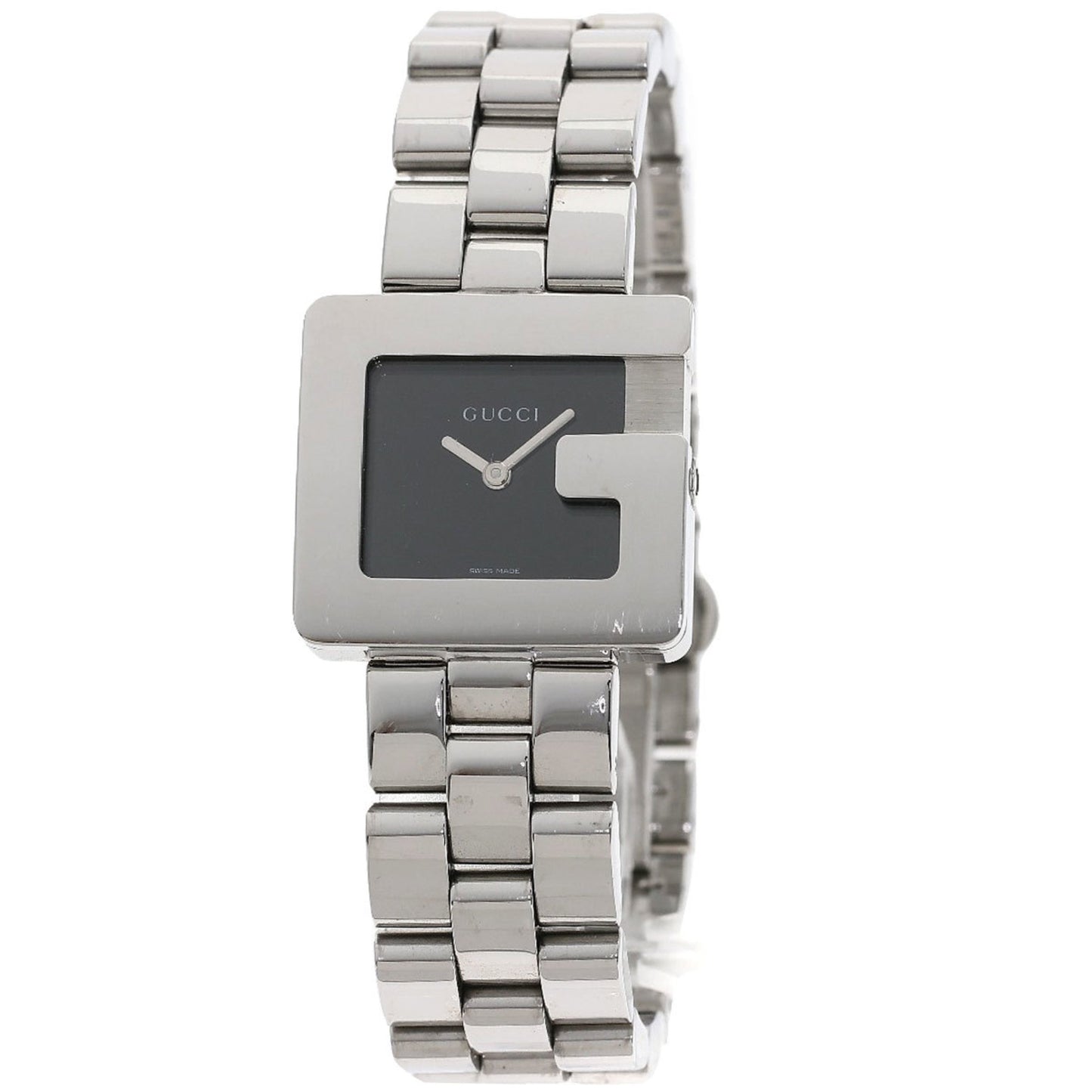 Gucci 3600J G Square Face Watch In Stainless Steel/Ss