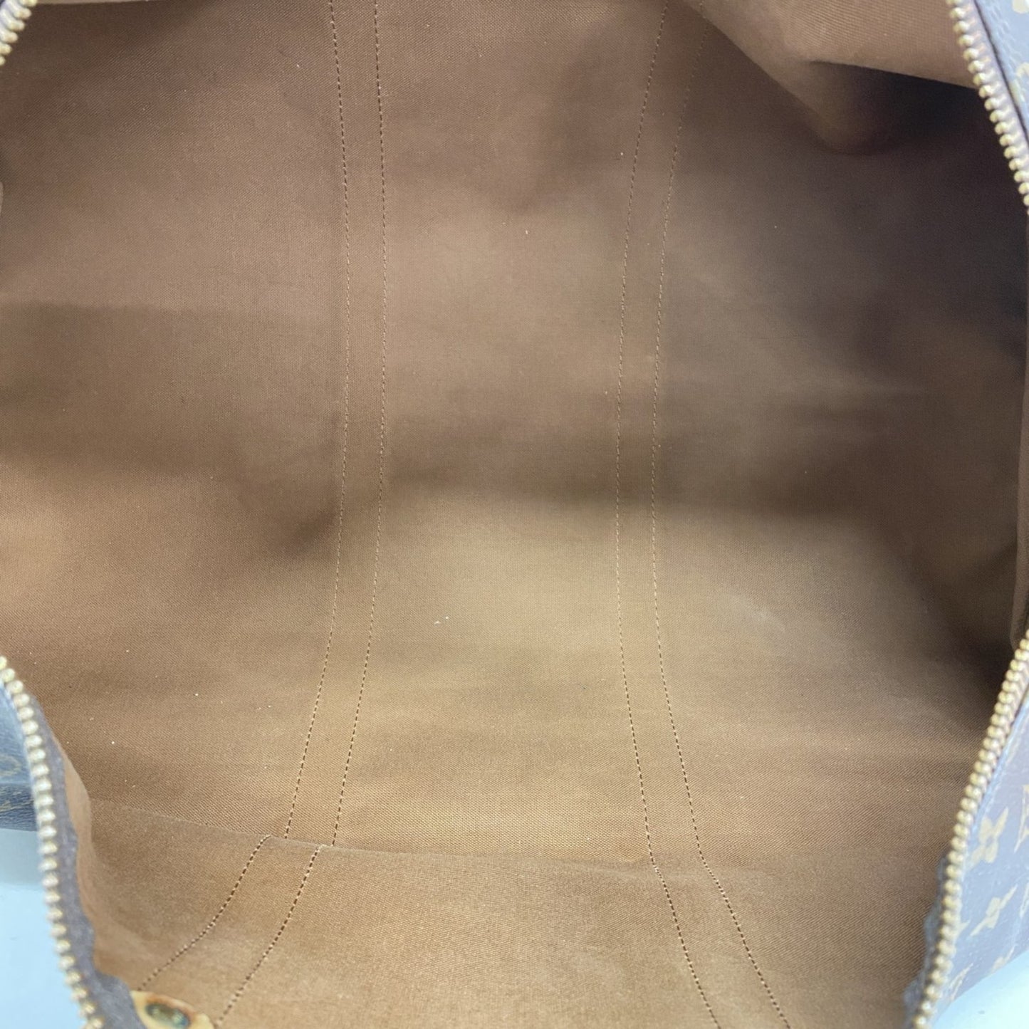 Louis Vuitton Monogram Keepall Bandouliere 50 Boston Bag M41416 Brown