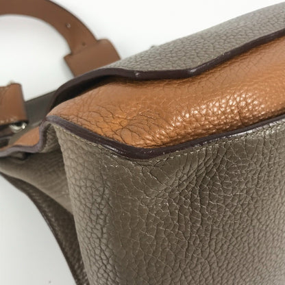 Hermes Gypsiere 34 Two-Tone Crossbody Flap Shoulder Bag In Taurillon Clemence Leather