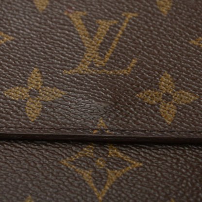 Louis Vuitton Monogram Wallet Louis Vuitton Double Folding Portefeuille Elise M61654