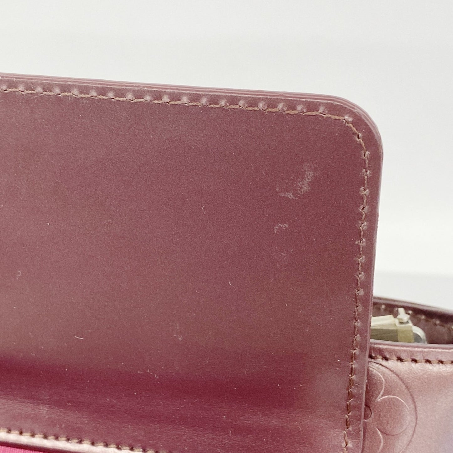 Louis Vuitton Monogram Matte Alston Shoulder Bag M55126 Violet