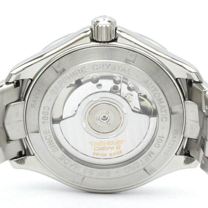 Polished Tag Heuer Link Calibre 6 Steel Automatic