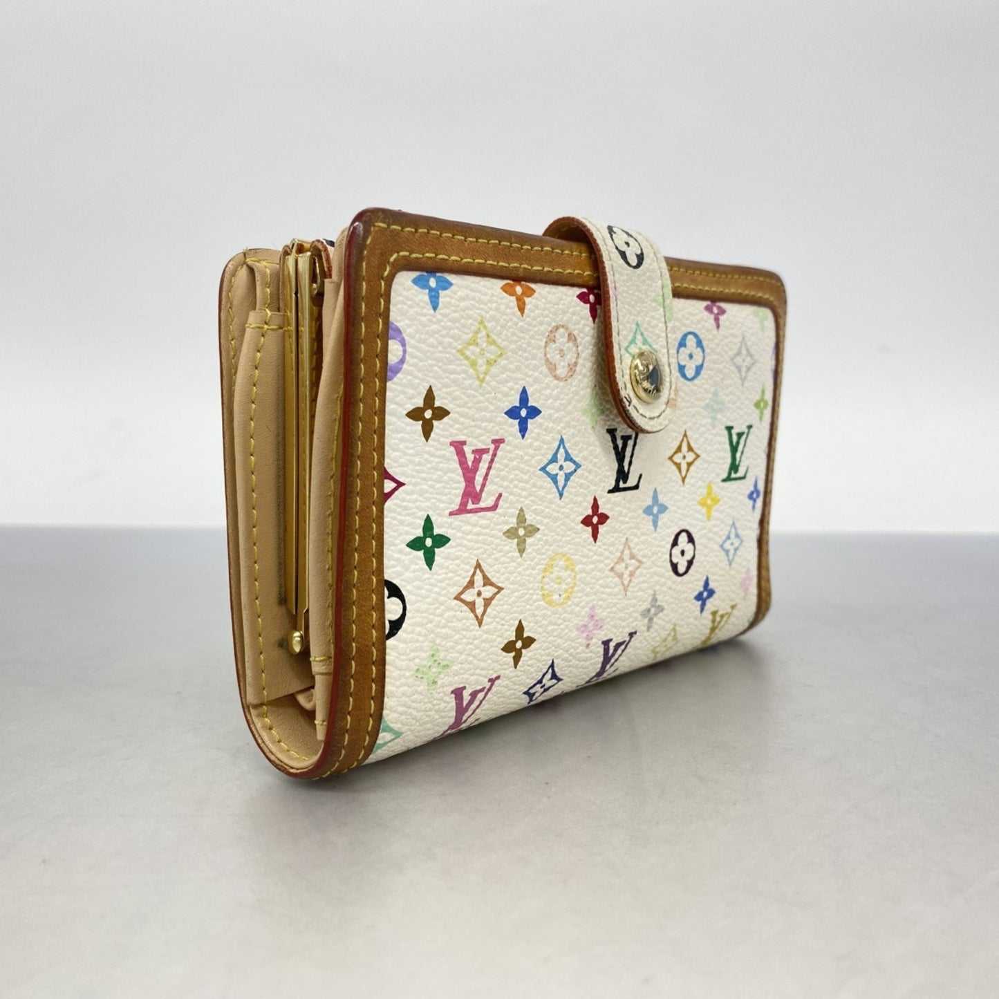 Louis Vuitton Monogram Multicolore Portefeuille Viennois Wallet M92987 Bron