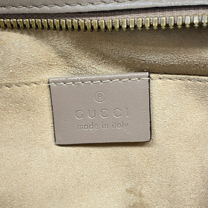 Gucci Gg Marmont Shoulder Bag 447632 Leather Pink Beige