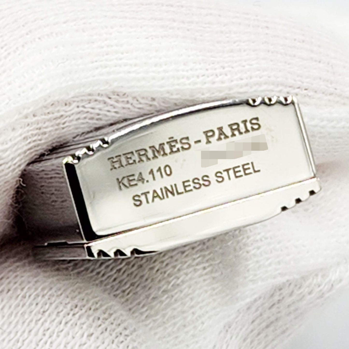 Hermes Kelly Watch Ke4.110 White Dial Stainless Steel S