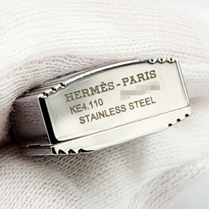 Hermes Kelly Watch Ke4.110 White Dial Stainless Steel S
