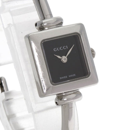 Gucci 1900L Square Face Bangle Watch In Stainless Steel/Ss