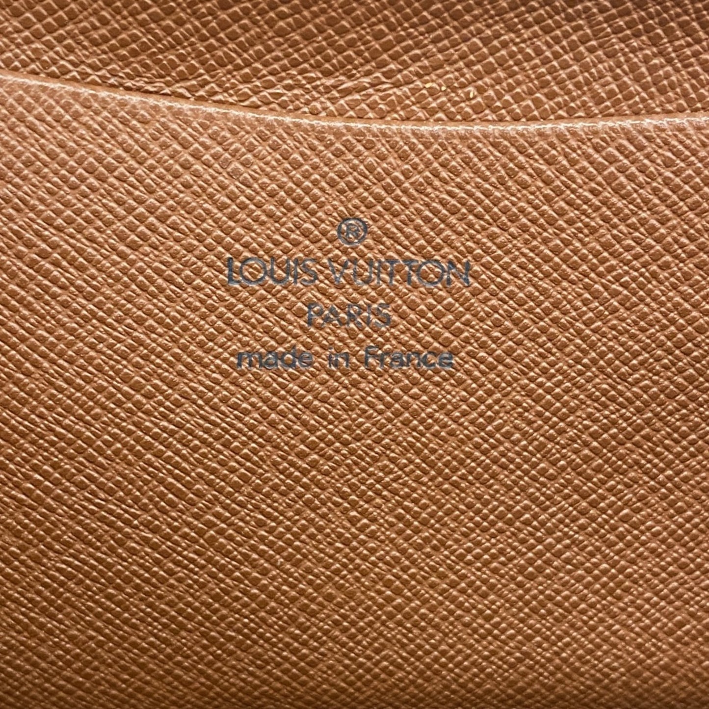 Louis Vuitton Monogram Porte Monne Zip Long Wallet M61727 Brown