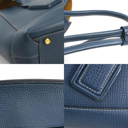 Bottega Veneta Shoulder Bag The Arco Leather Navy