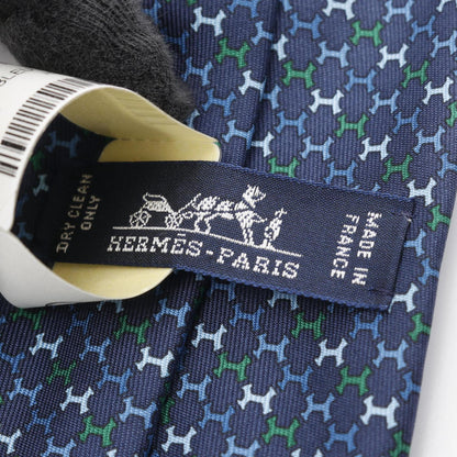 Hermes Herms H Street Silk Tie For Men