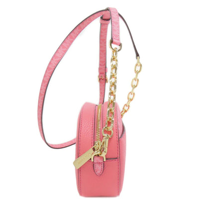 Michael Kors Mk Signature Chain Shoulder Bag Leather