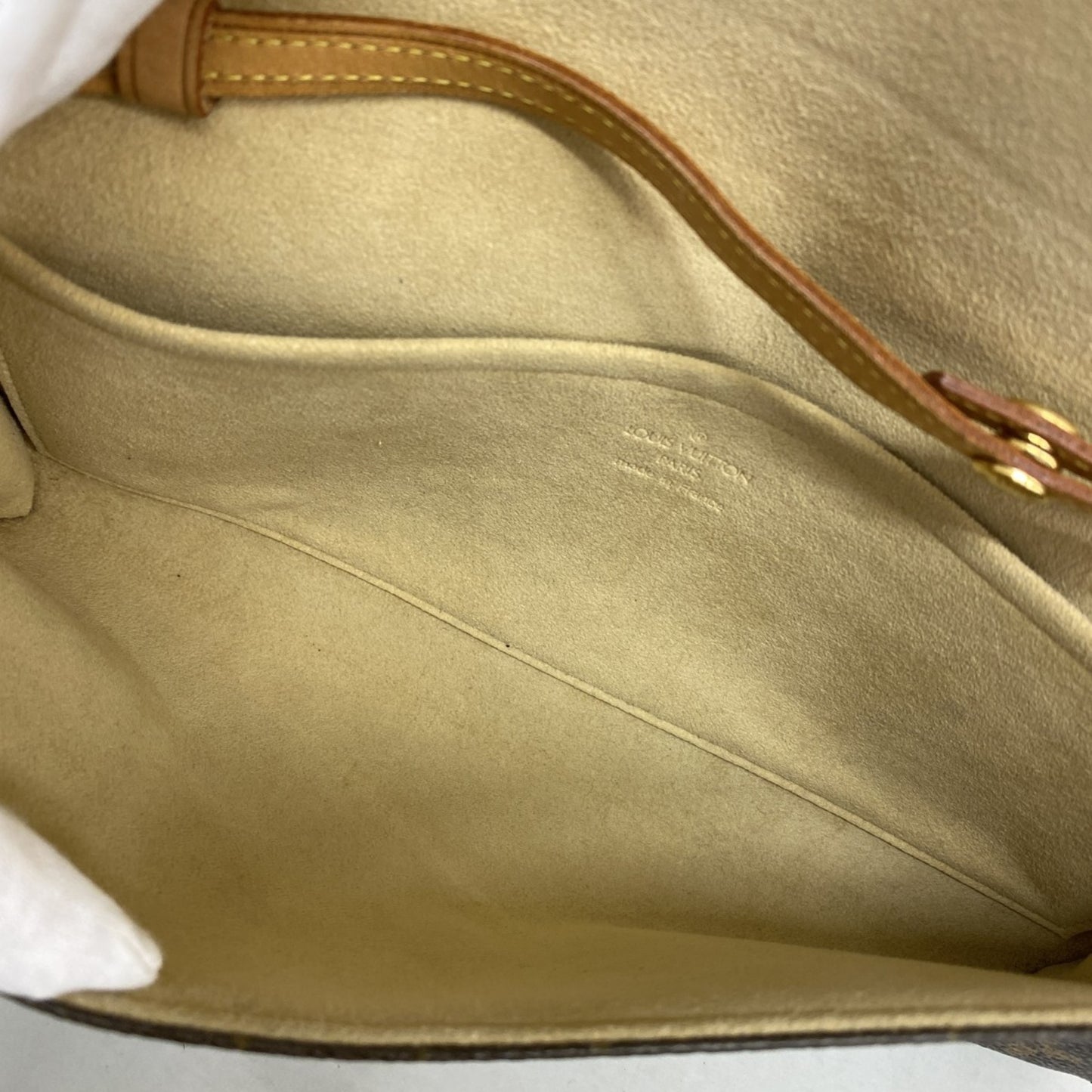 Louis Vuitton Monogram Pochette Twin Gm Shoulder Bag M51852 Brown