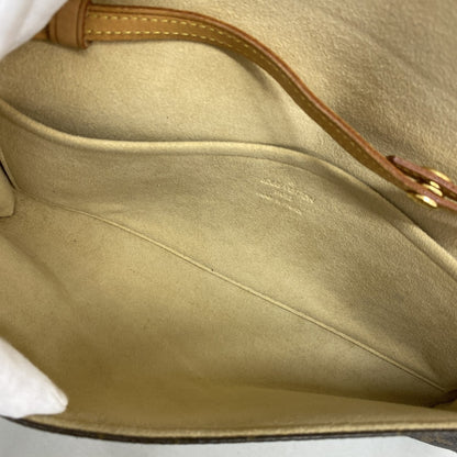 Louis Vuitton Monogram Pochette Twin Gm Shoulder Bag M51852 Brown