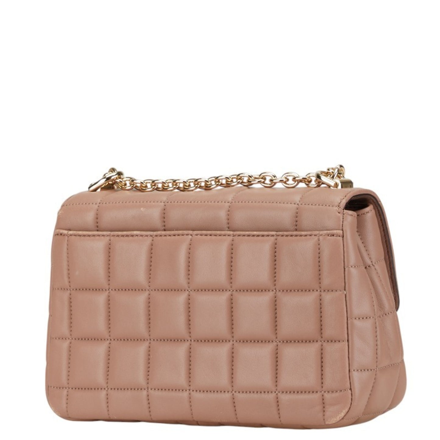 Michael Kors Chain Shoulder Bag 30H0G1Sl1T Beige Leather