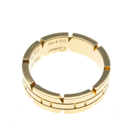 Cartier Tank Franaise Ring Pink Gold (18K) Fashion No Stone Band Ring Pink Gold
