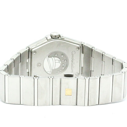 Polished Omega Constellation Date Quartz