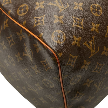 Louis Vuitton Monogram Keepall 50 Boston Bag/Travel Bag M41426 Brown Leather