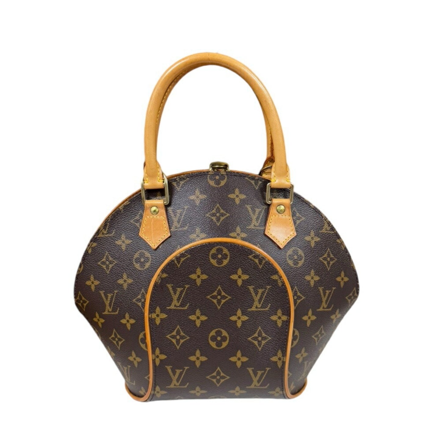 Louis Vuitton Ellipse Pm Monogram Handbag Canvas M51127 Brown