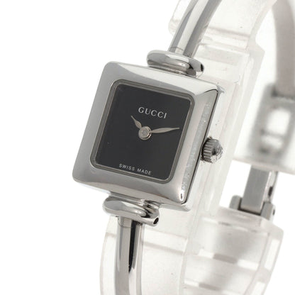 Gucci 1900L Square Face Watch Stainless Steel Ss