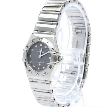 Polished Omega Constellation My Choice Quartz