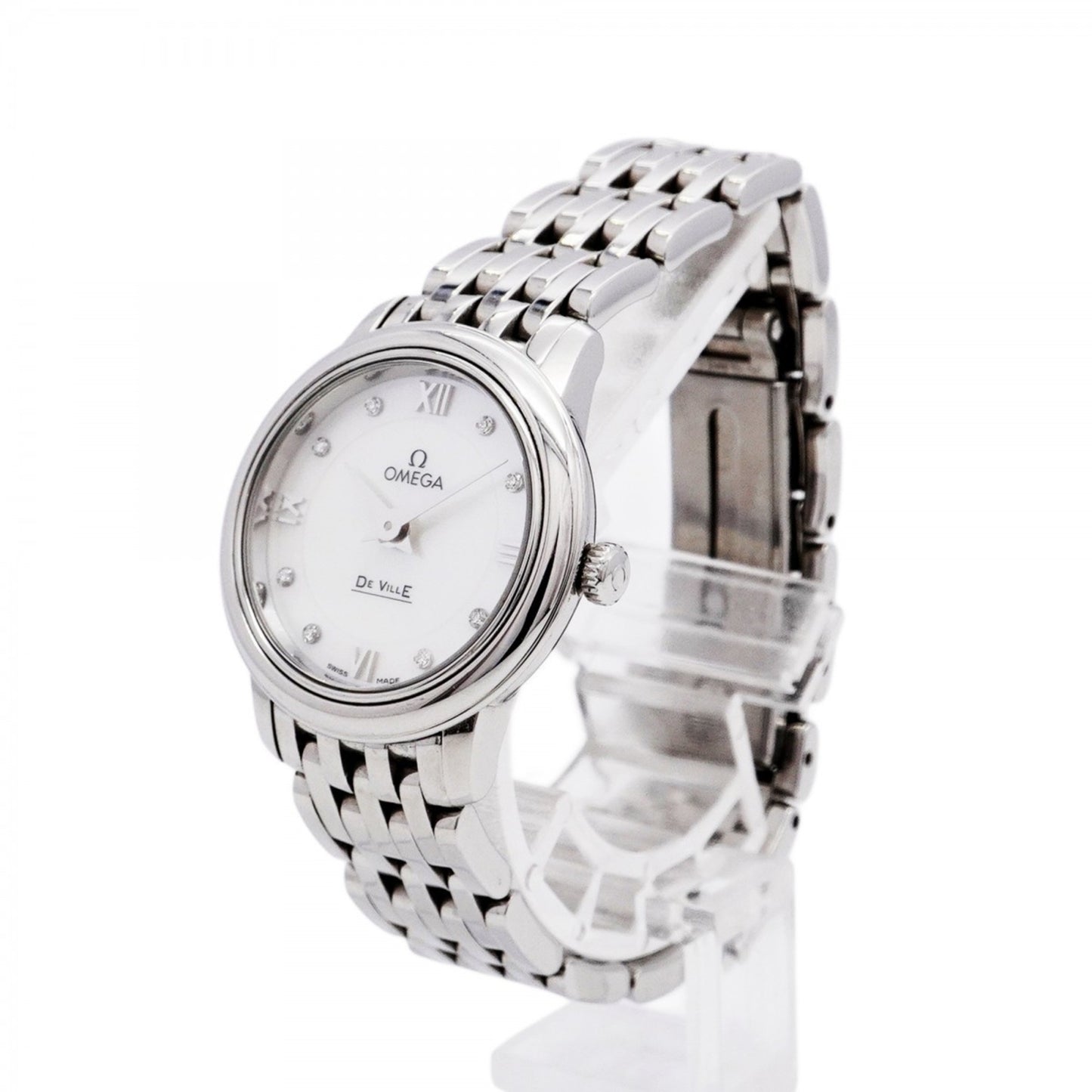 Omega De Ville 424.10.24.60.55.001 White Dial