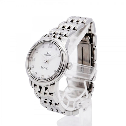 Omega De Ville 424.10.24.60.55.001 White Dial