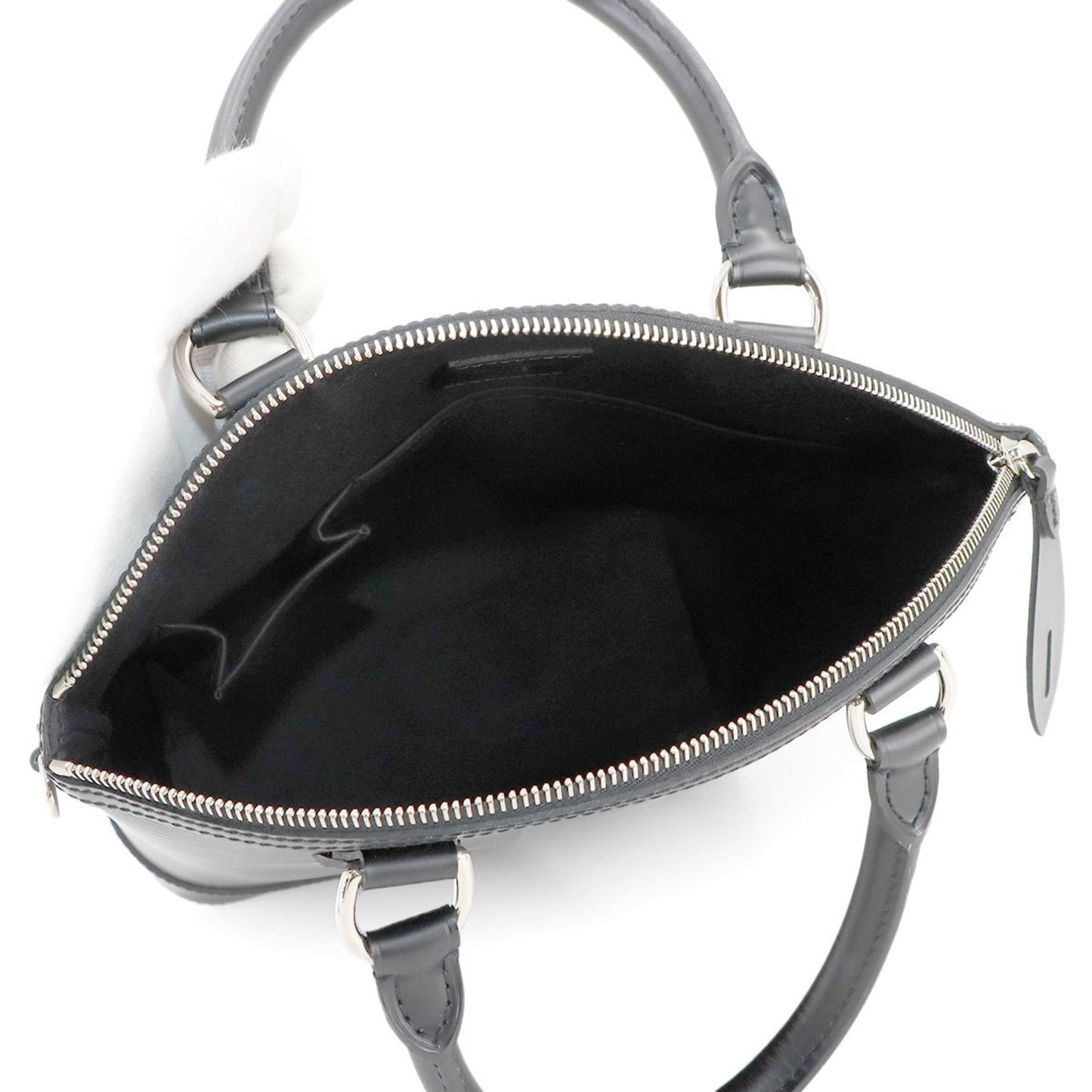 Louis Vuitton Epi Lockit Pm Handbag Leather Noir Black M42292 Lock It