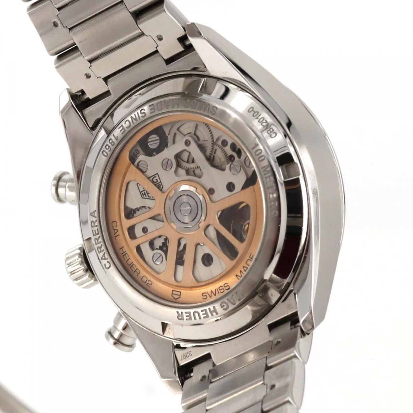 Tag Heuer Carrera Calibre 02 Chronograph Cbn2010.Ba0642 Stainless Steel Automatic Watch