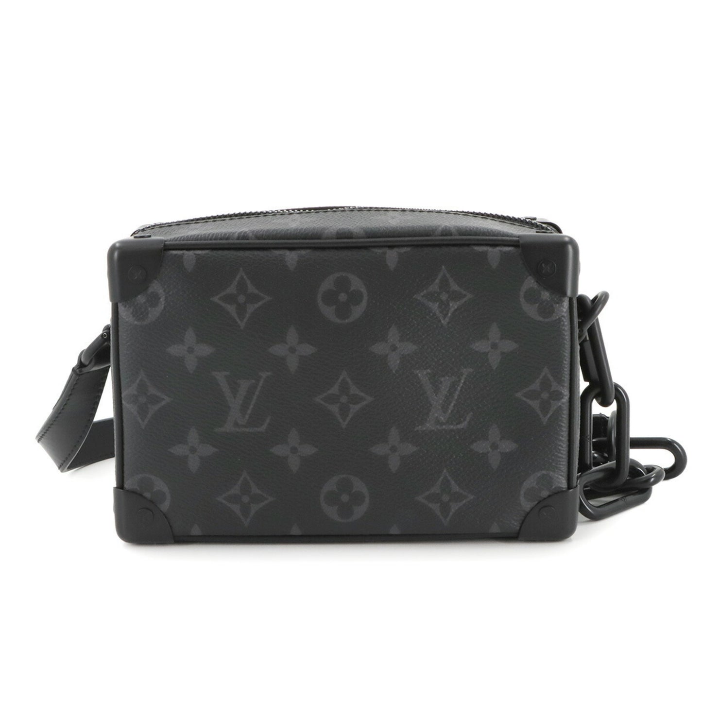 Louis Vuitton Monogram Eclipse Mini Soft Trunk Shoulder Bag M44735 Rfid