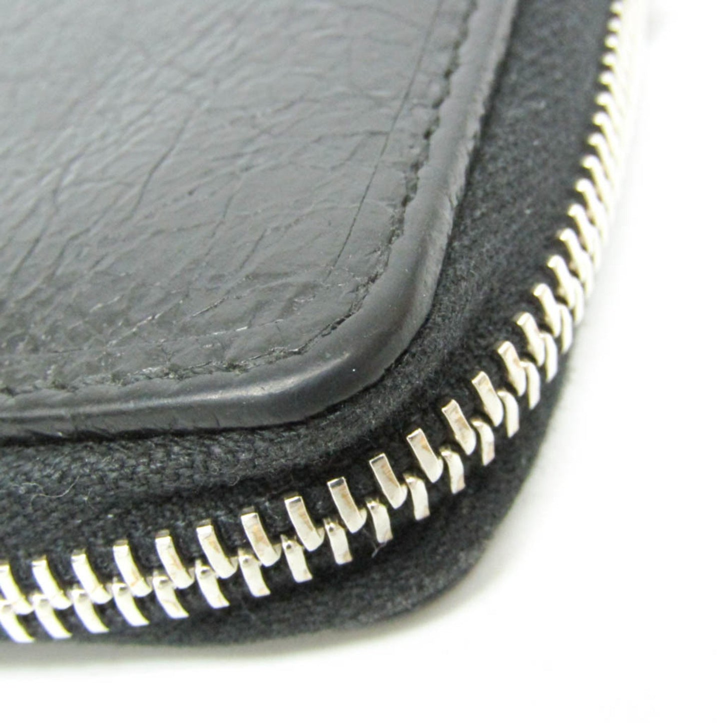 Gucci Interlocking G Coin Case 581530 Leather Card Case Black
