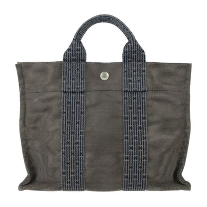 Hermes Hermes Tote Bag Air Line Pm Grey Canvas
