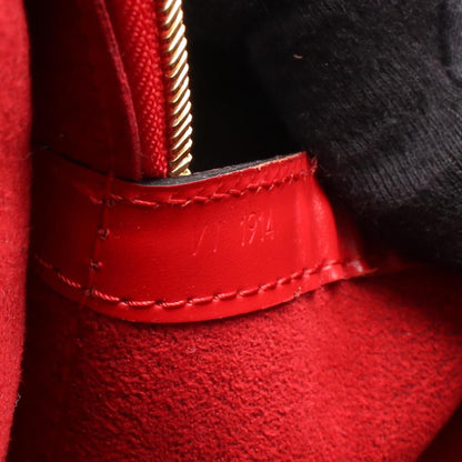 Louis Vuitton Epi Leather Lussack Shoulder Bag In Castilian Red