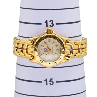 Tag Heuer Sel Watch S94.708M Quartz Beige Dial Stainless Steel Plated