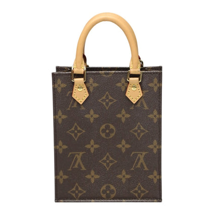 Louis Vuitton Monogram Petite Sac Plat Shoulder Bag M81295 Brown